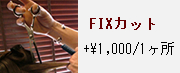 FIXカット +\1,000/1ヶ所
